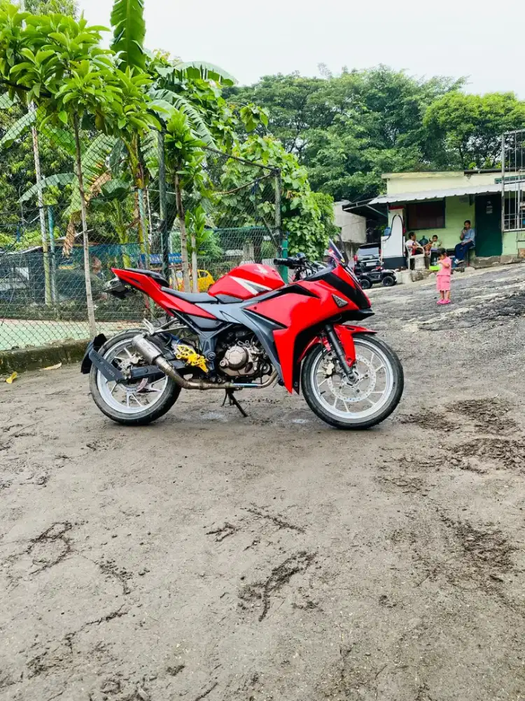 Honda cbr 150cc facelift modif stnk hilang tahun 2019