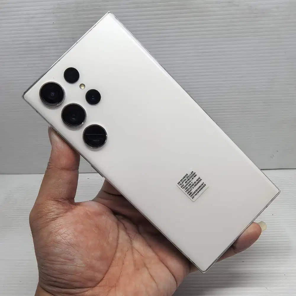 SAMSUNG GALAXY S23 ULTRA 5G 12/256 SEIN RESMI  CREAM FULLSET NO MINUS!