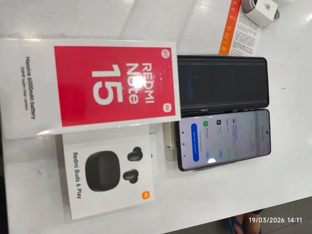 REDMI NOTE 15 4G PROMO PWP BUDS 6 PLAY 49K