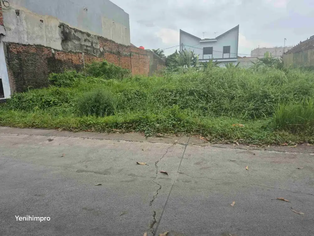 DIJUAL TANAH SIAP BANGUN DI PERUM PERURI TELUKJAMBE TIMUR KARAWANG .