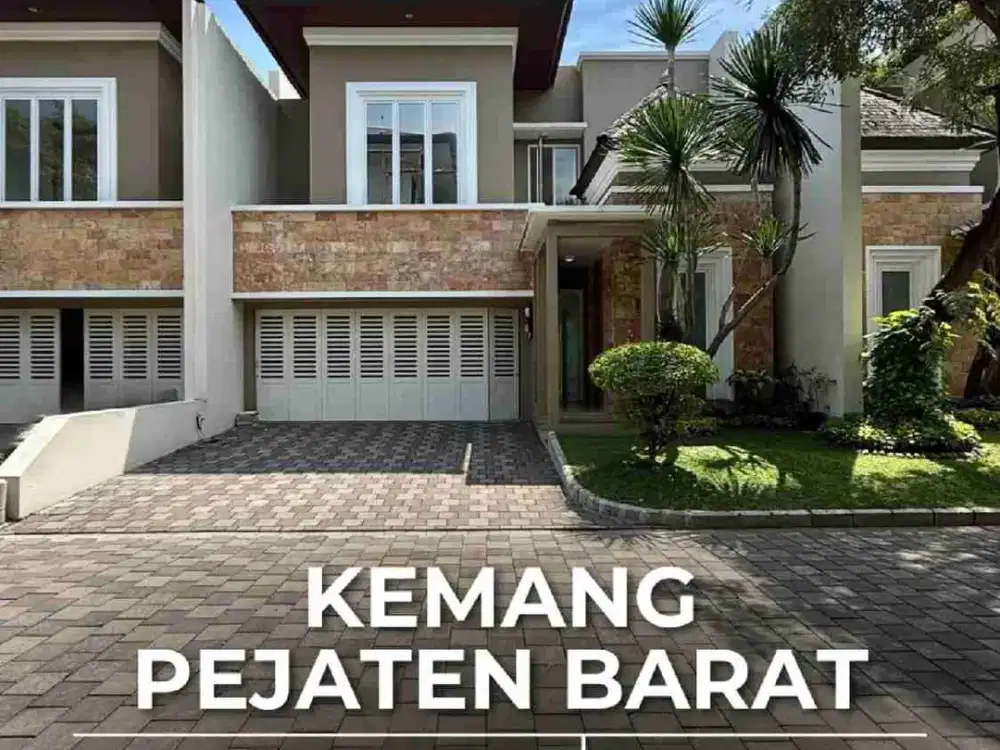 TROPICAL MODERN TOWNHOUSE di KEMANG-PEJATEN BARAT JAKARTA SELATAN