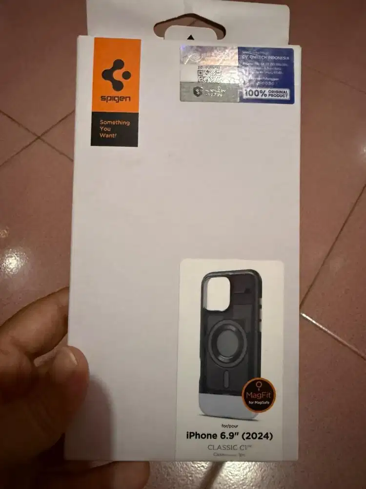 Case Spigen Classic C1 Iphone 16 PM ( Baru)