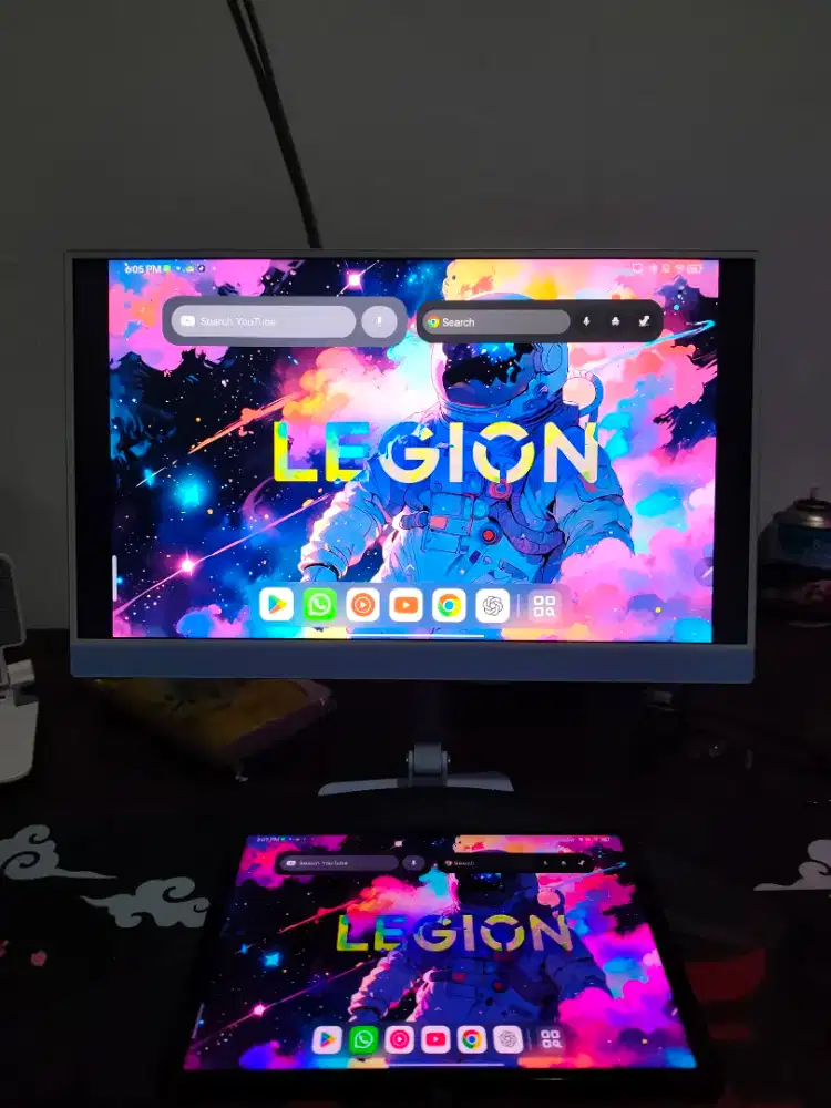 Monitor goojodoq 2025 15.6 inch warna biru