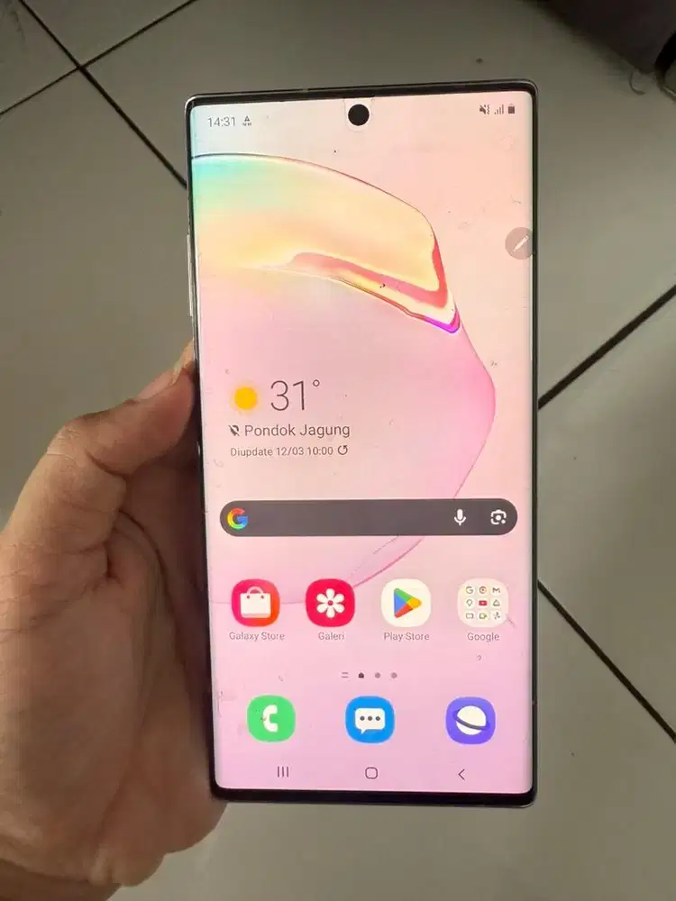 Samsung seken batangan note 10plus