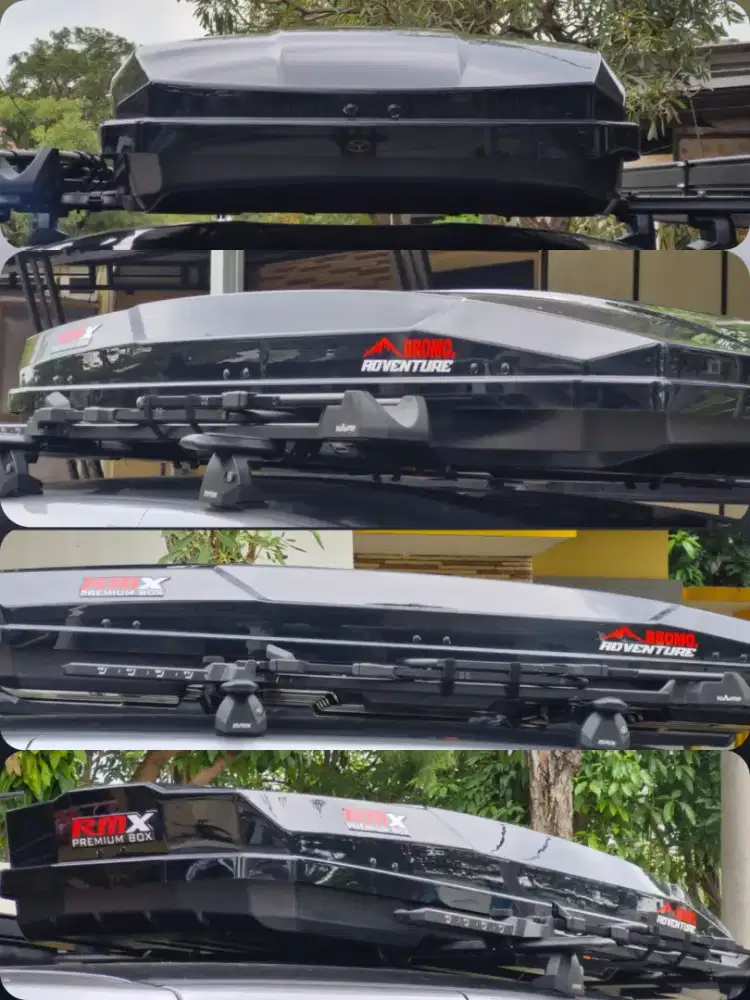 Roof box RMX 700liter Fast klip