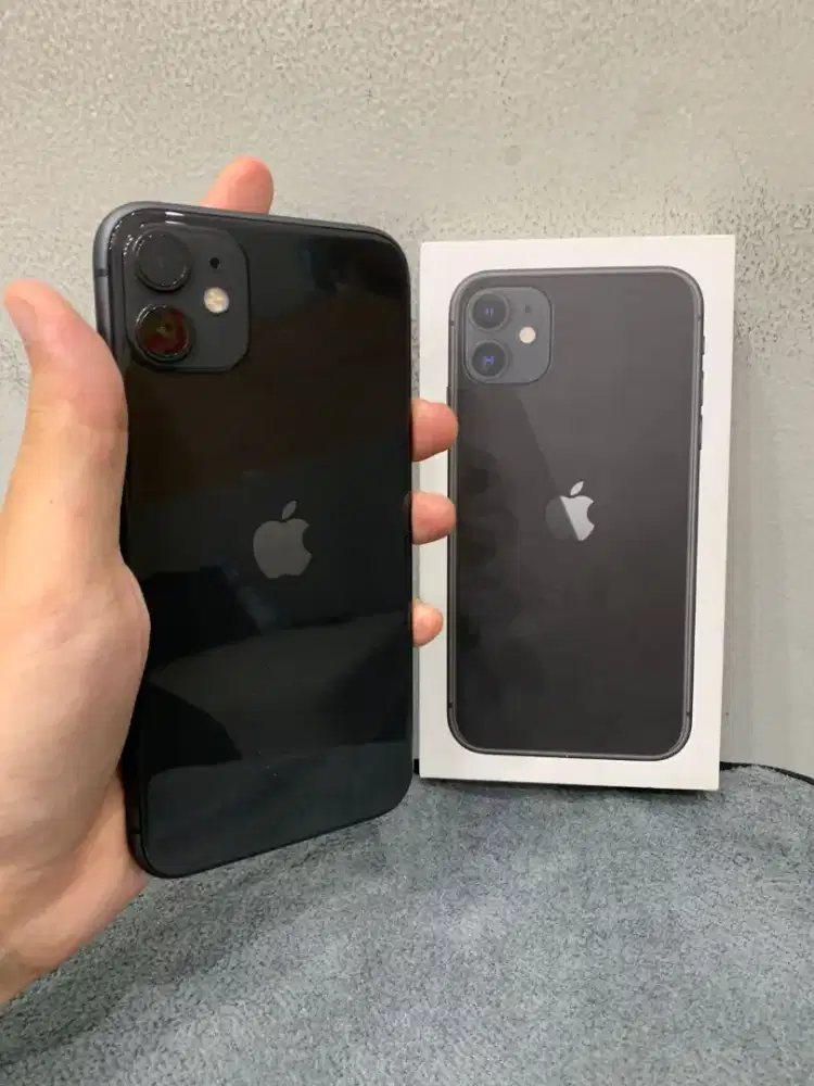 iPhone 11 64gb iBox Fullset Ori, Mulus, Nominus, Siap Pakai