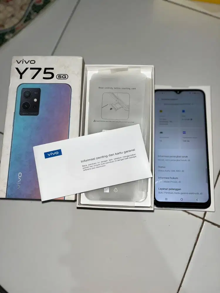 VIVO Y75 5G || RAM 8