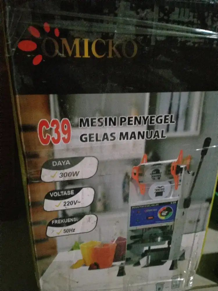 alat pres tutup gelas es