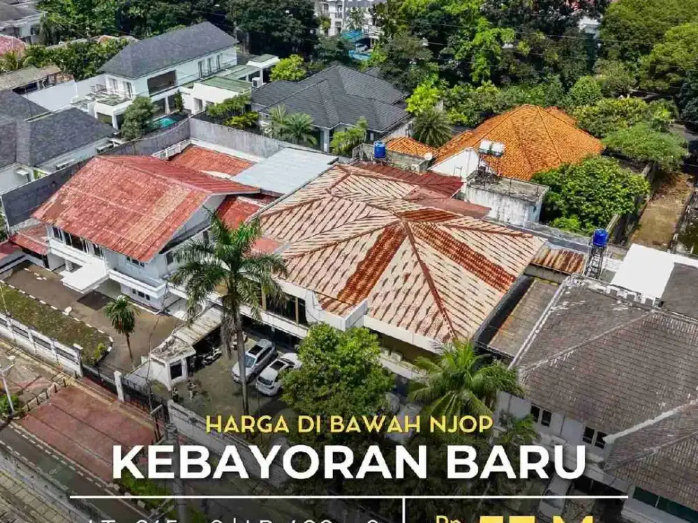HARGA DI BAWAH NJOP !   KOMERSIL AREA
DEKAT SENAYAN, SUDIRMAN & BLOK M AREA