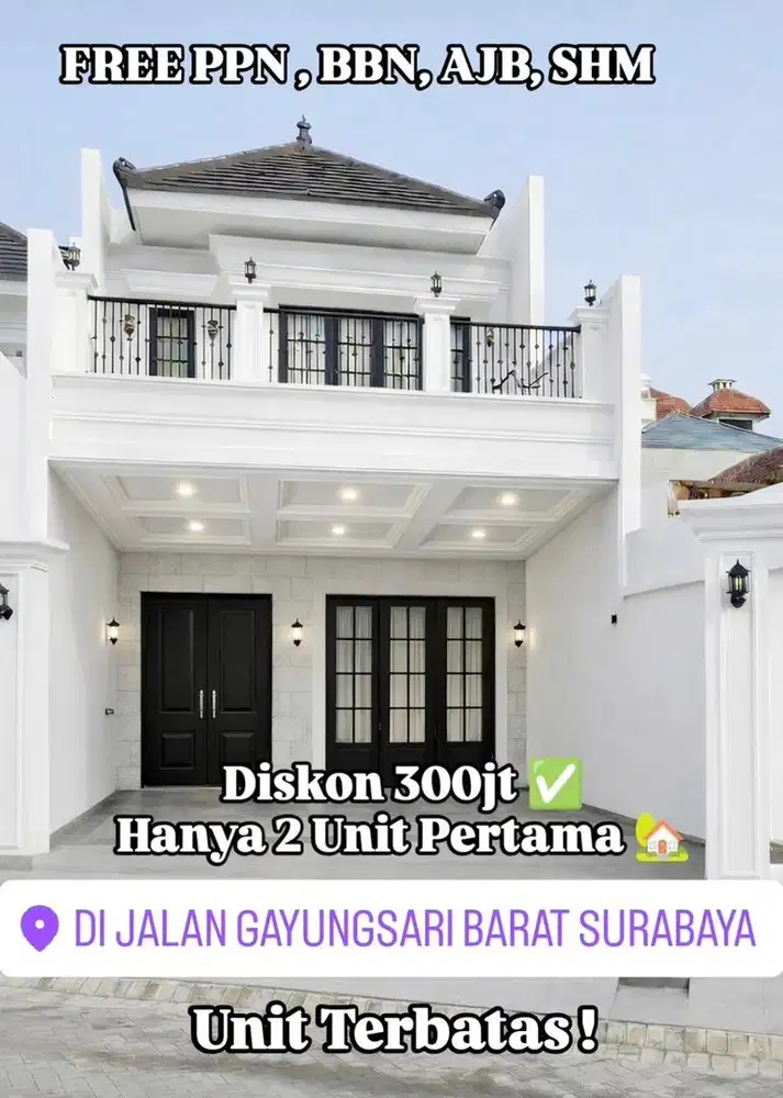 Rmh baru 2lt di Gayungsari