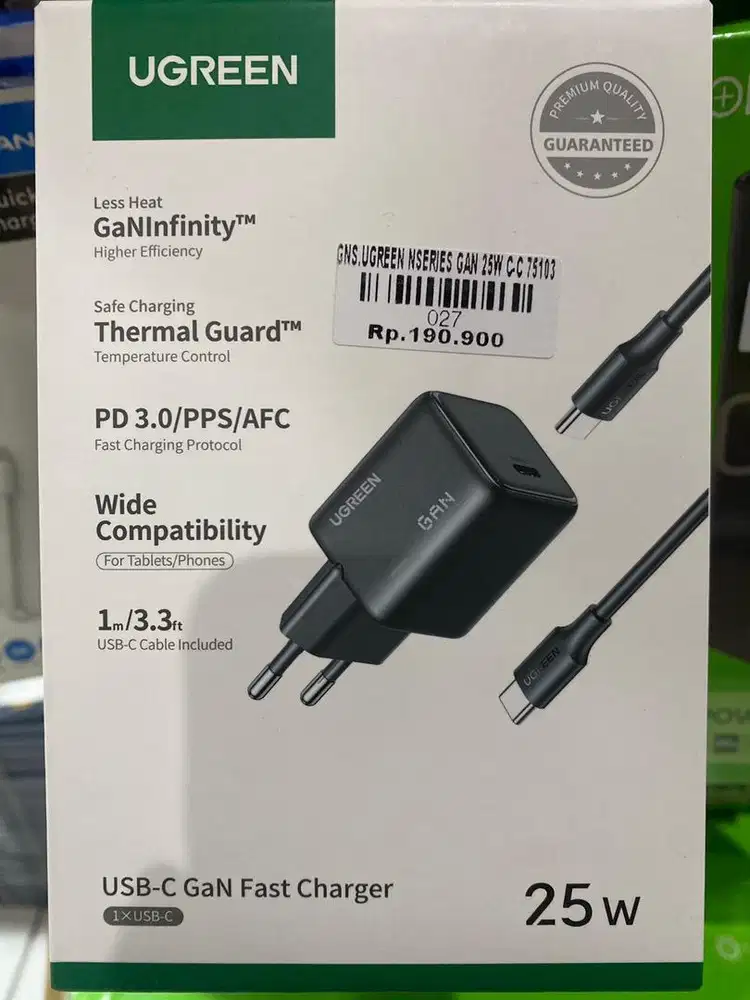 UGREEN N SERIES GAN 25W C-C