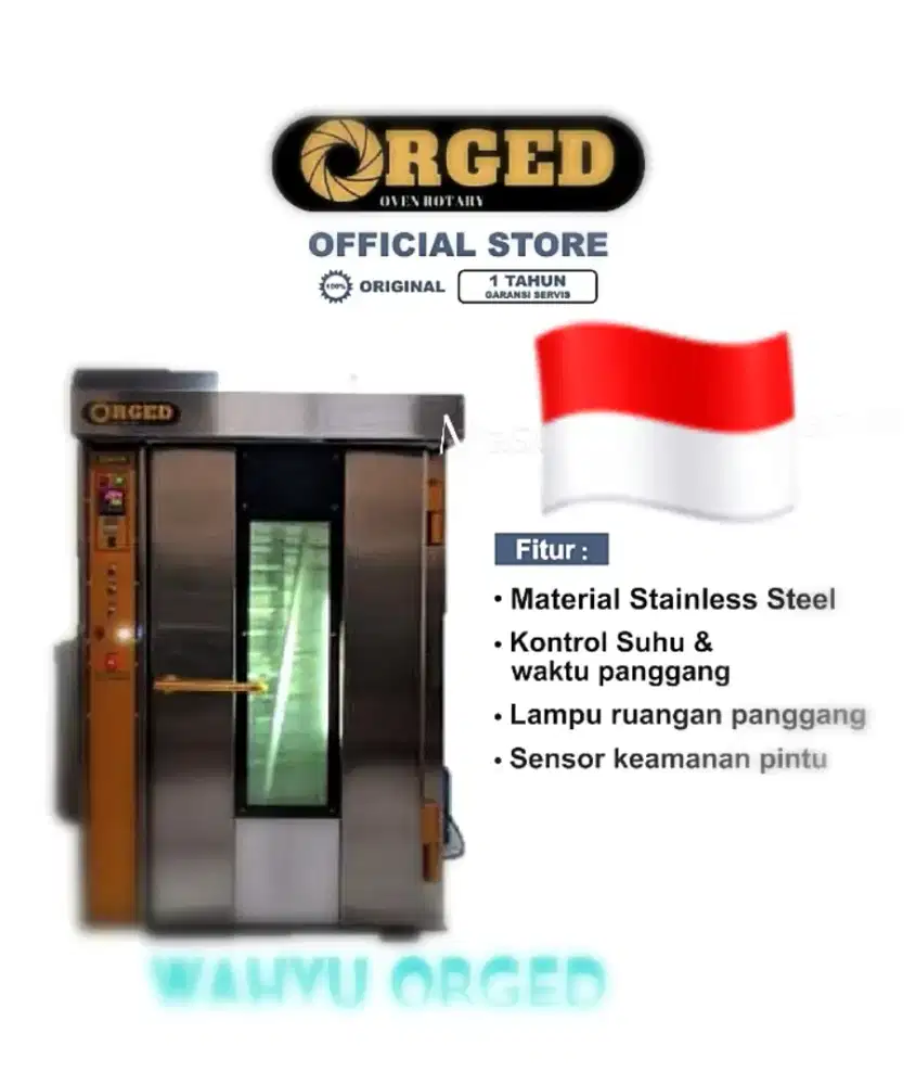 DI JUAL OVEN ROTARY MULTI FUNGSI 32Tray