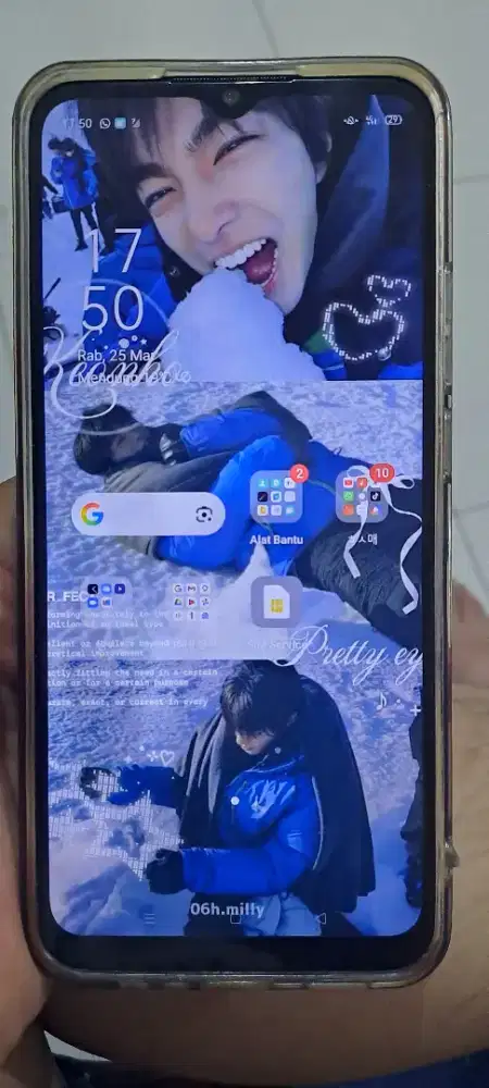 Dijual Hp Oppo A15s second mulus Ram 6 Memory 128Gb batangan