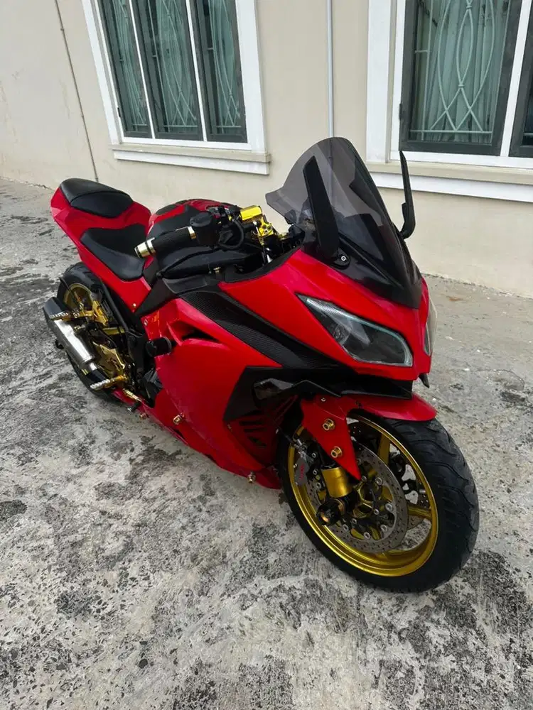 Kawasaki Ninja 250 Merah Tahun 2013
