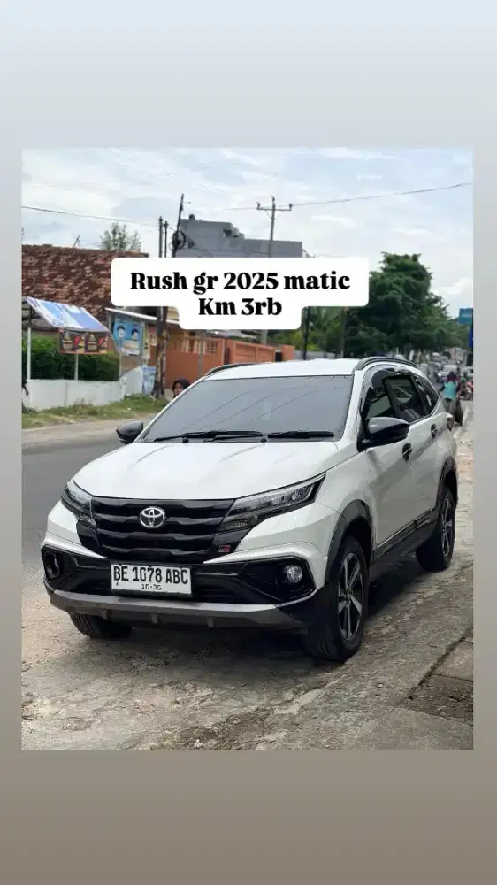 Rush gr facelift km 3rb matic