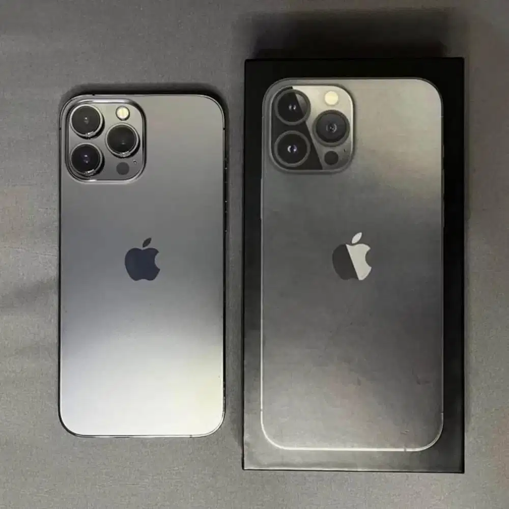iPhone 13 Pro 256GB Graphite ex Resmi Beacukai