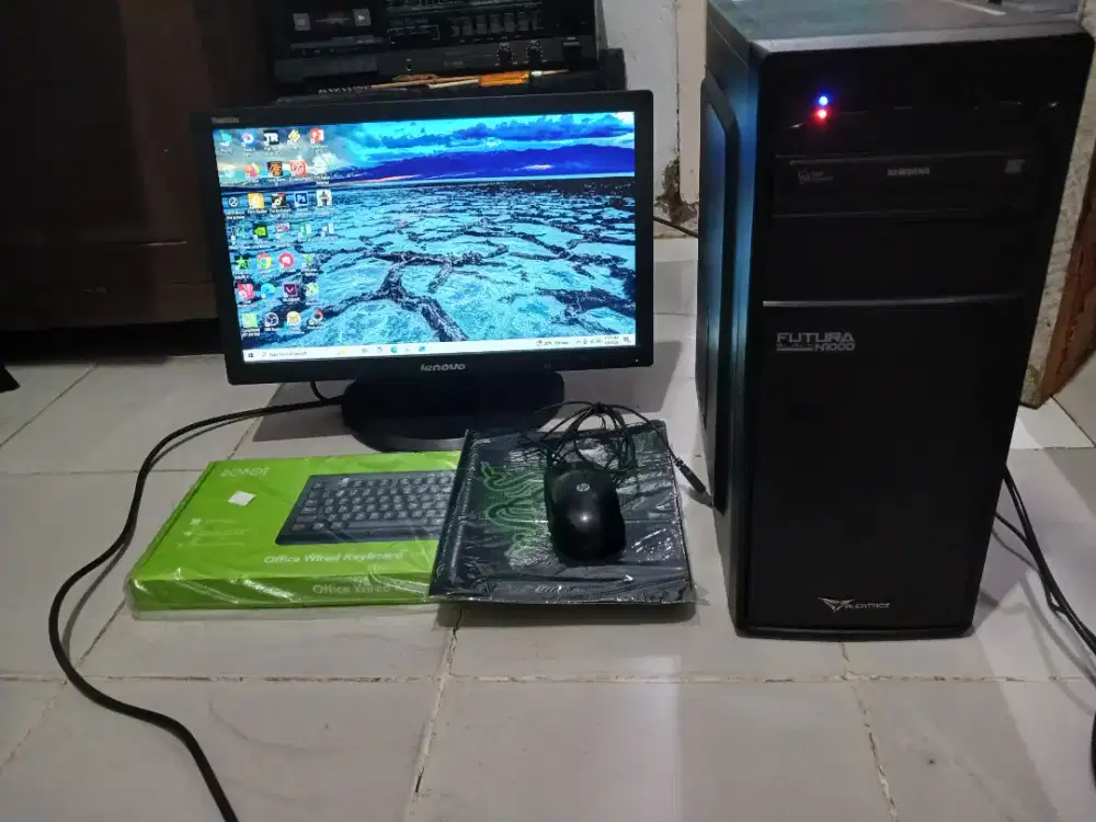 1set Pc intel core i5 7400 ram 8gb ddr4 hdd 500gb vga onboard intel
