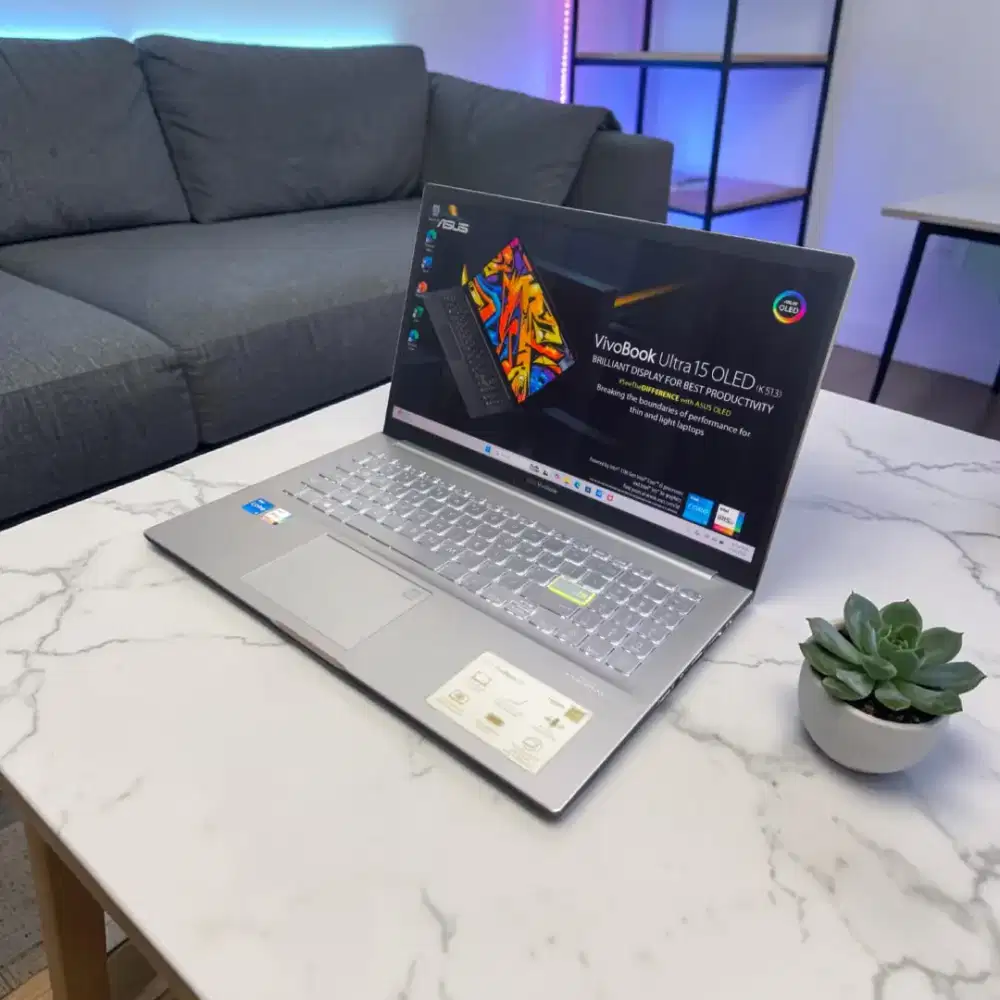Laptop ASUS VIVOBOOK ULTRA 15 OLED K513EAN / X513EAN-307 LIKE NEW SLIM