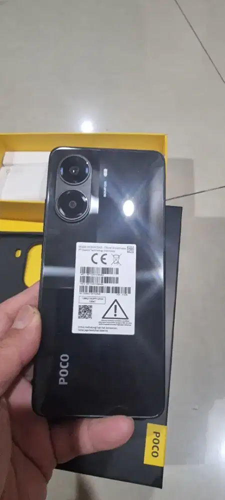 Jual poco x7pro 12/512gb black mulus