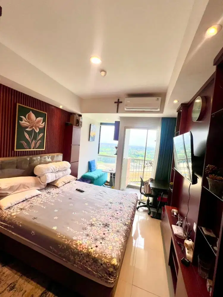 Dijual Apartemen Pacific Garden, Full Furnished, Lokasi Strategis