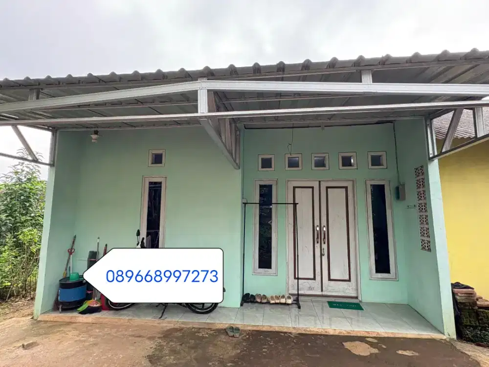 Di jual rumah kampung  SHM siap huni