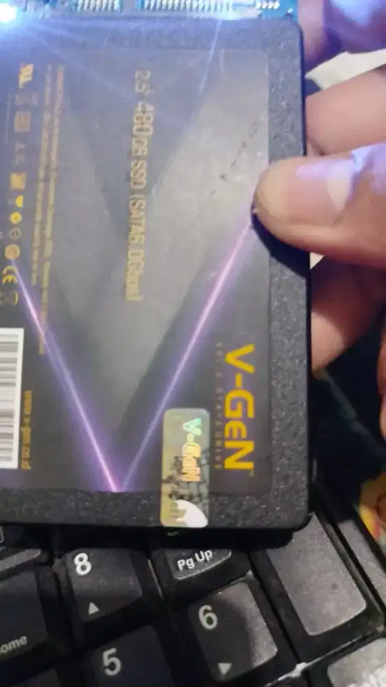 SSD SATA3 2,5' V-GEN 480GB GOOD CONDITION GARANSI RESMI JAKSEL