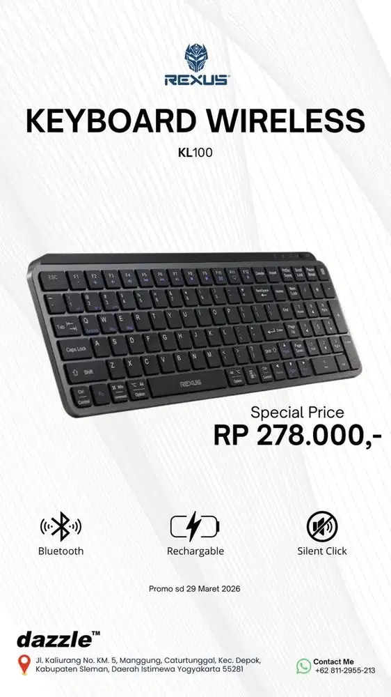 Keyboard Rexus KL100