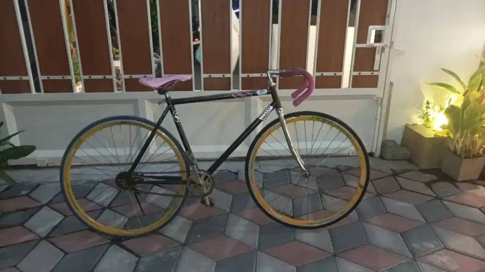 Fixie gear torpedo siap gowes keliling kota