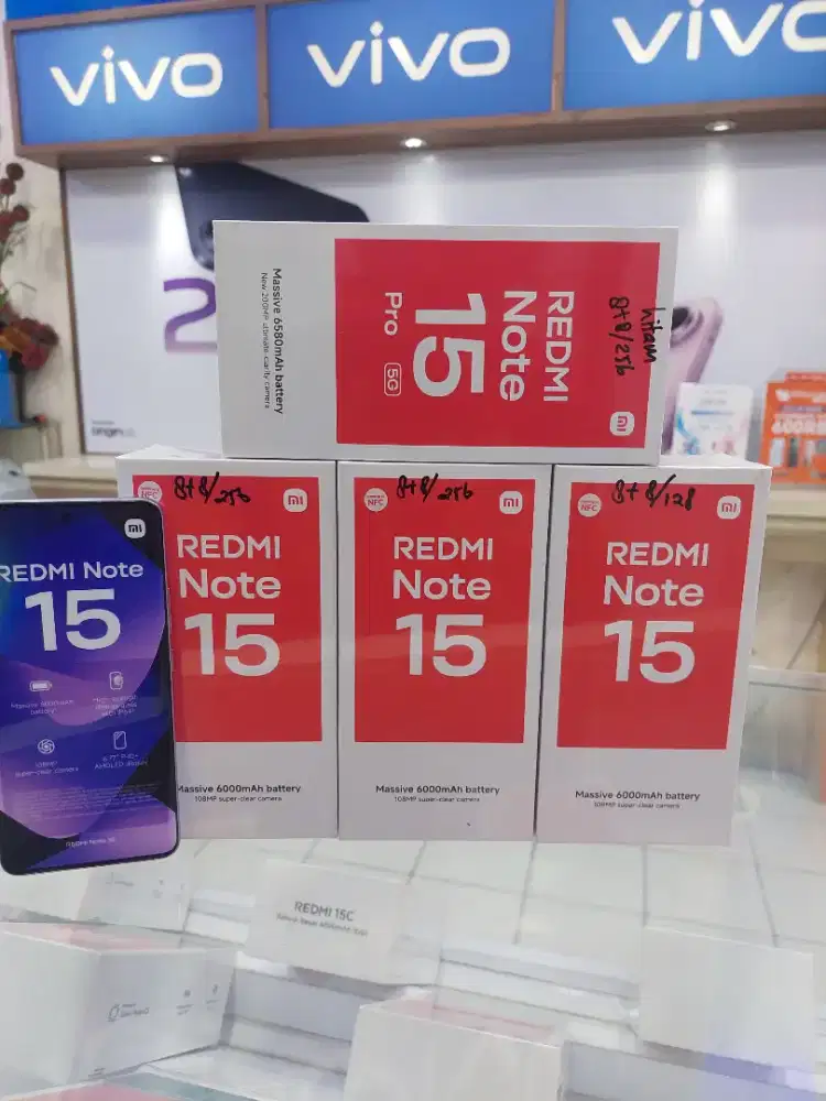XIAOMI NOTE 15 8+8/256GB GARANSI RESMI
