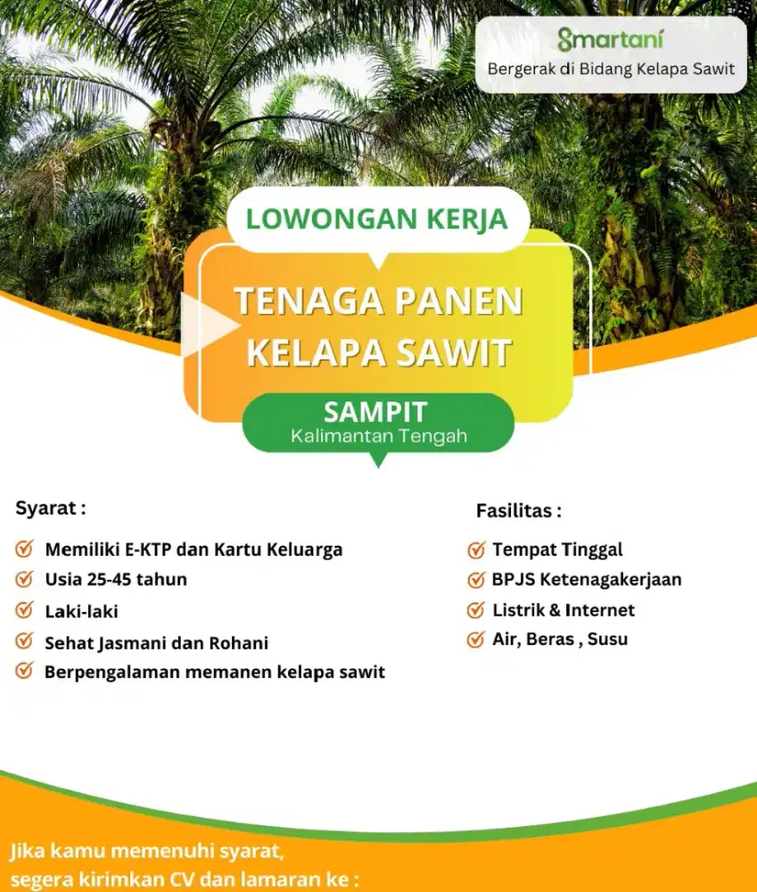 Lowongan pekerjaan panen