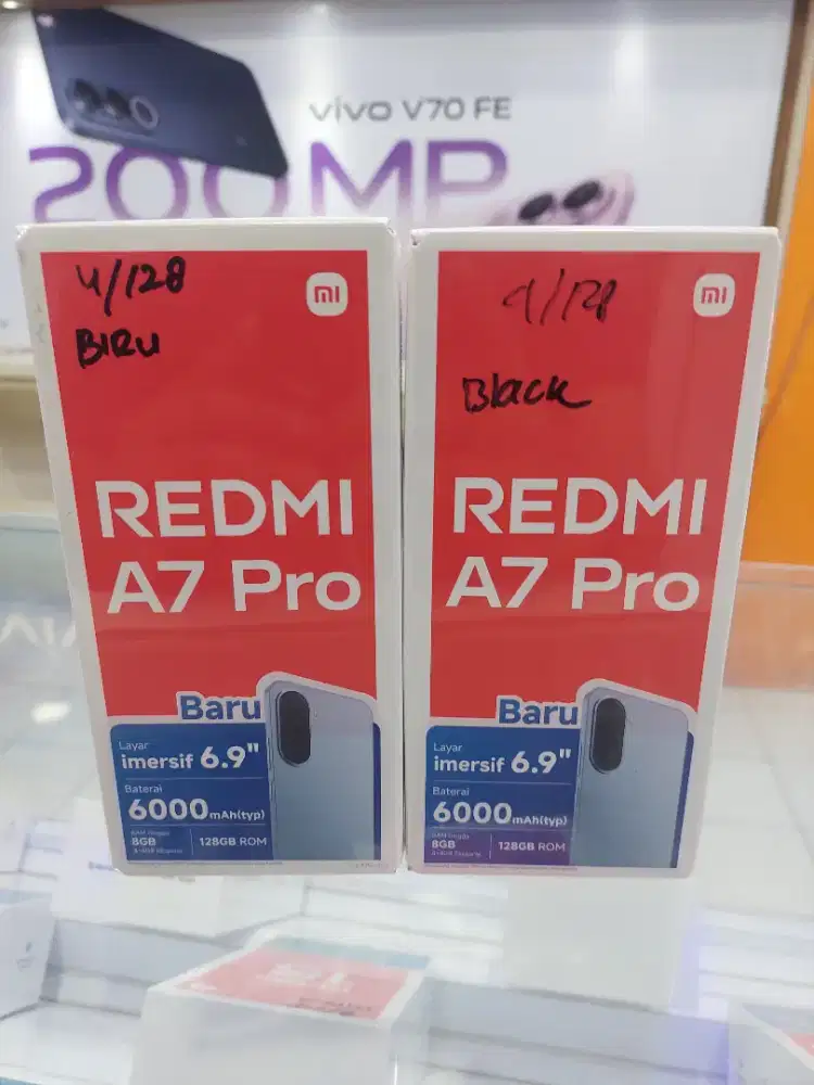 XIAOMI A7 PRO RAM 4+4/128 BATERAI 6000 MAH