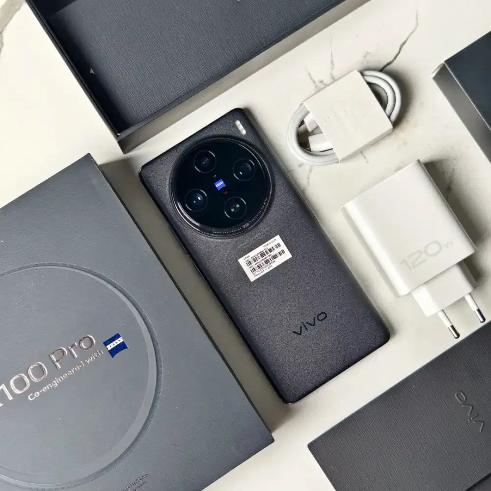 Vivo x100 pro 16/512gb Fullset mulus terawat