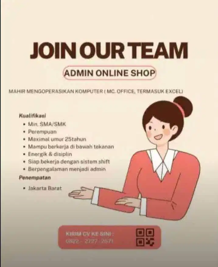 DI CARI ADMIN MARKETPLACE