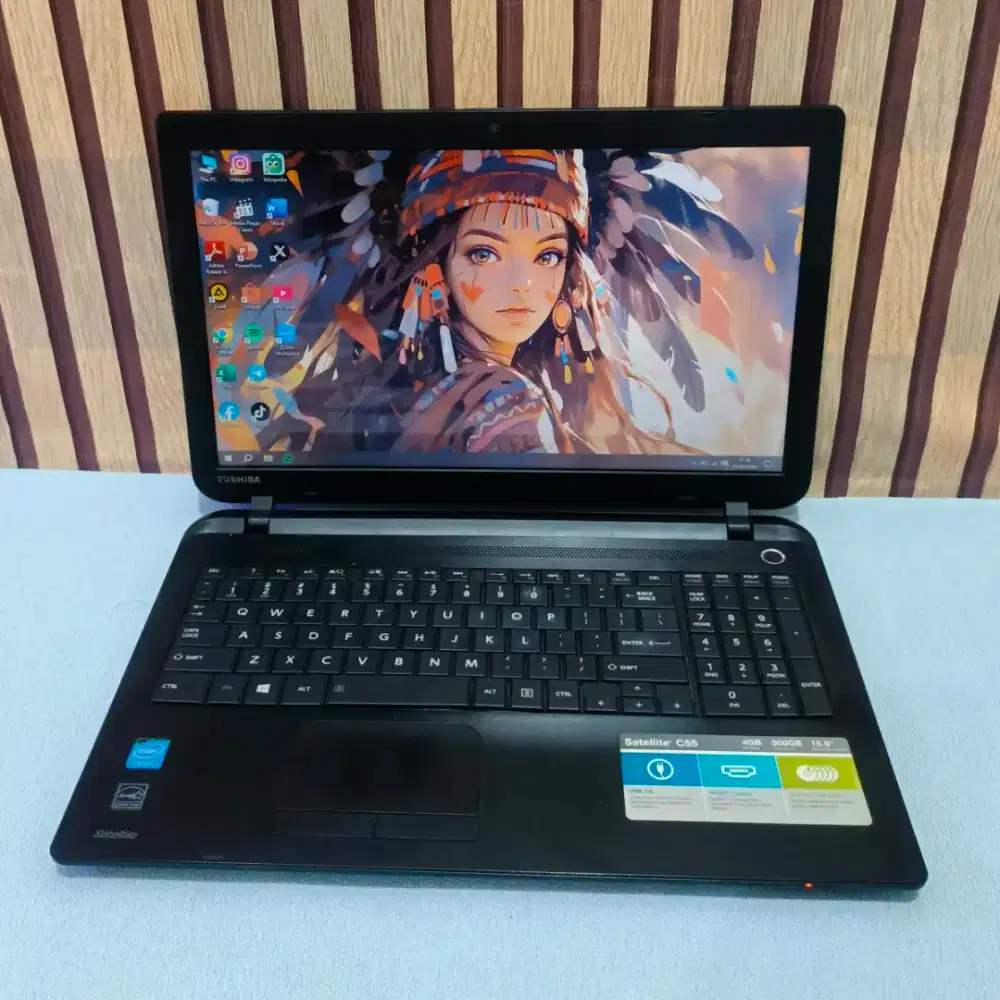 Toshiba satellite C55 15inch slim Ram8GB/hdd500GB bogor