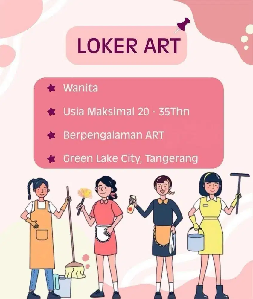 LOKER ART Green Lake City Tangerang