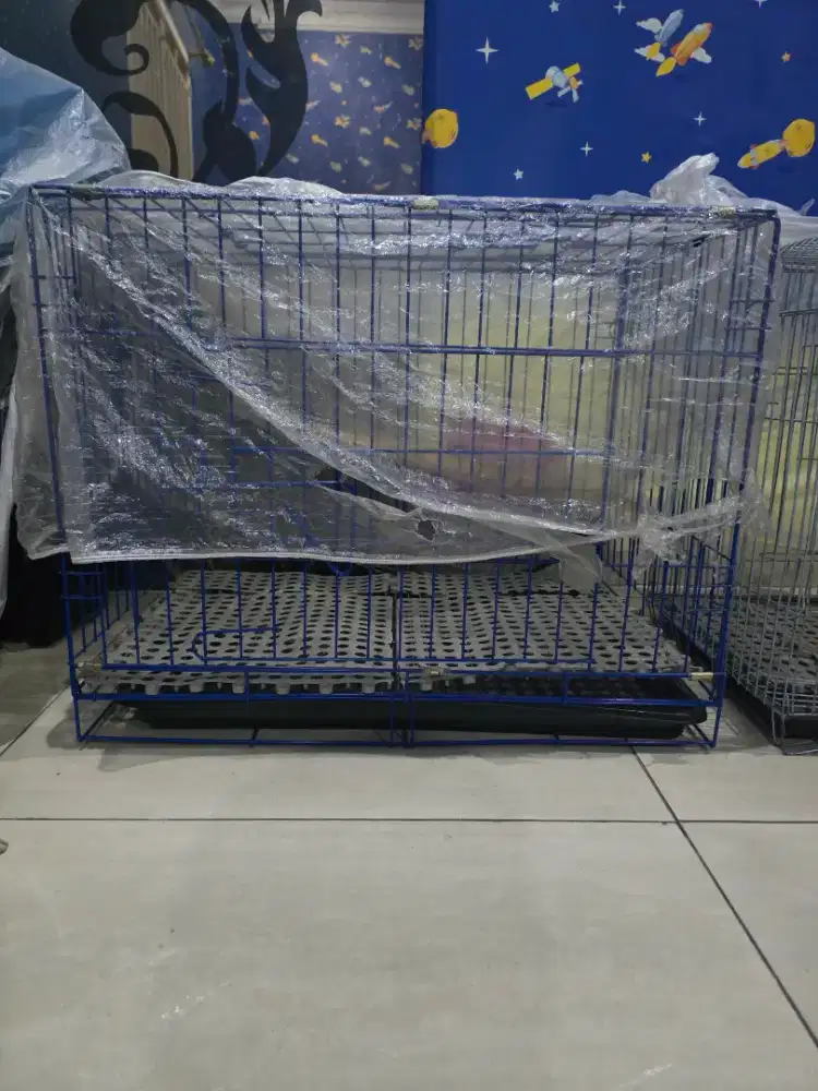 Kandang Lipat besi ukuran 60x40x50