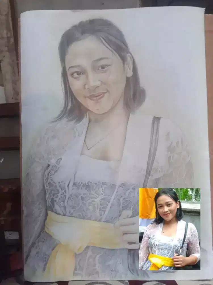 Lukisan wajah dan karikatur