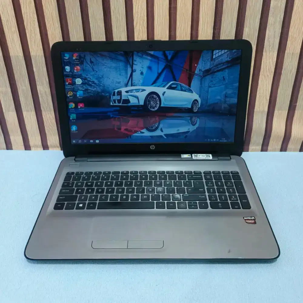 HP 15 slim AMD-A10 gen9 Dual vga Ram8GB/ssd128GB bogor