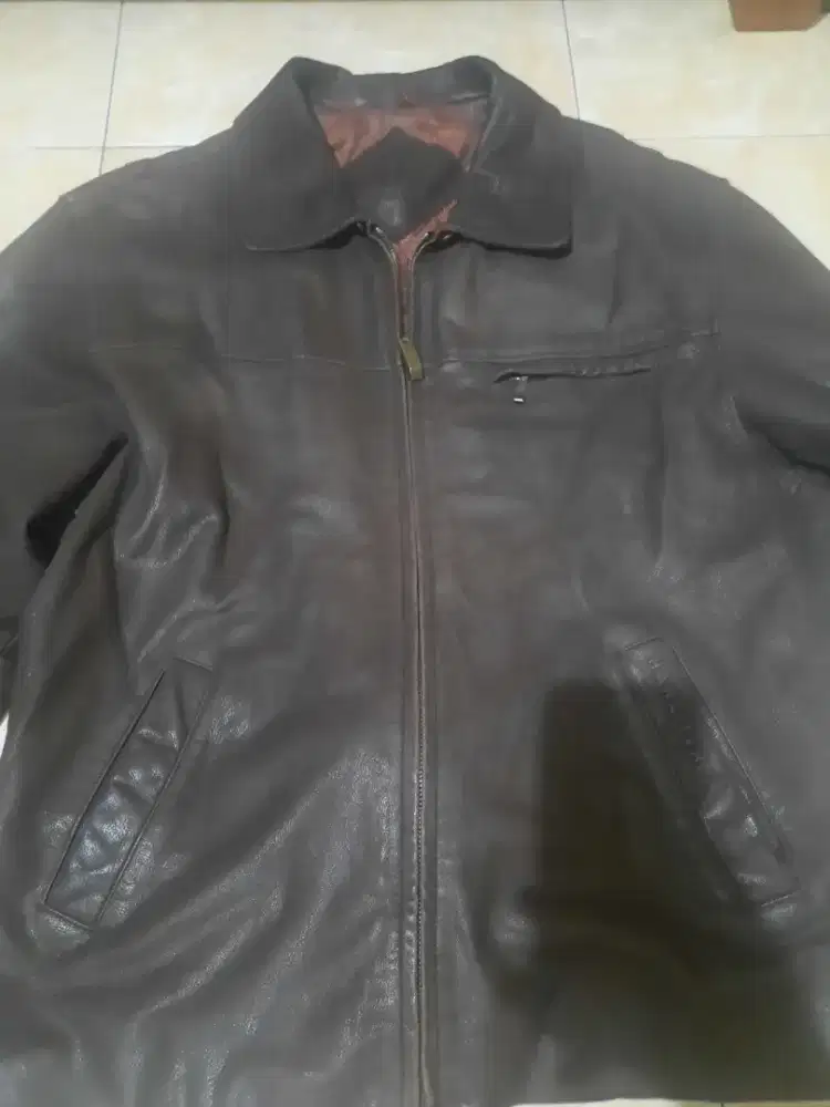 Jaket kulit asli Hang teng ori