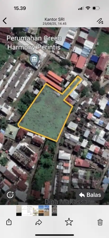Jual Tanah dekat kampus Univ Hasanuddin