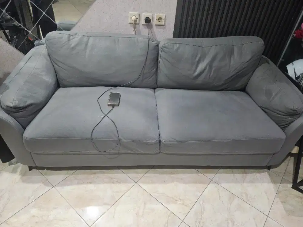 Sofa 3 seater Lynden Informa Abu Tua