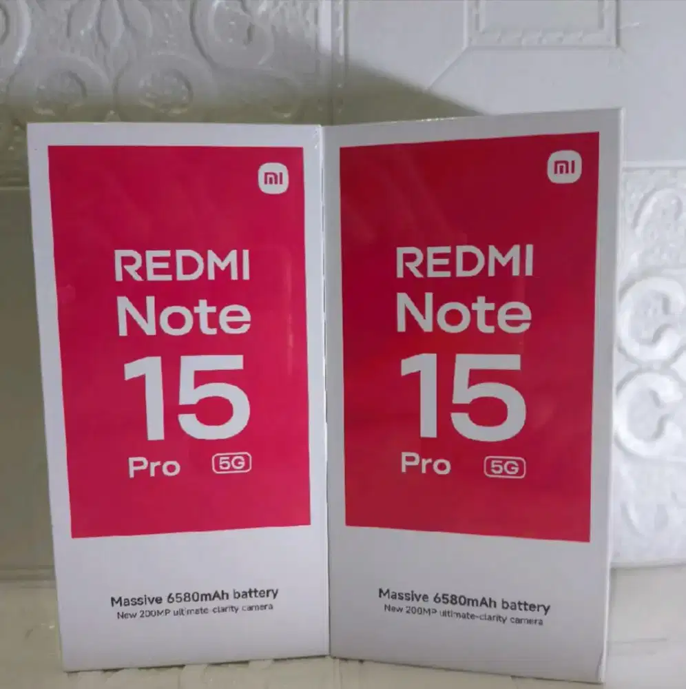 Xiaomi Redmi Note 15 Pro 5G 8/256gb Baru Garansi Resmi