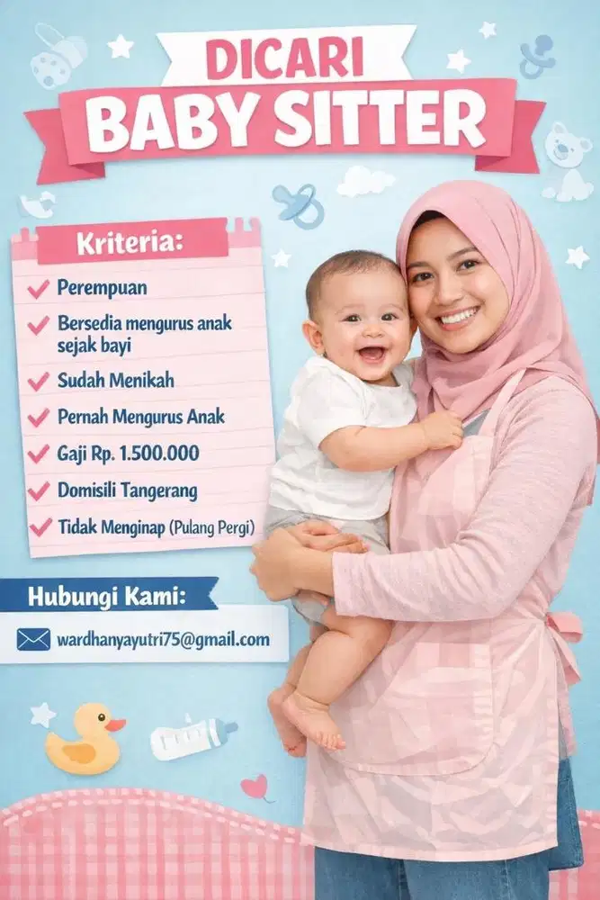 Di cari baby sitter