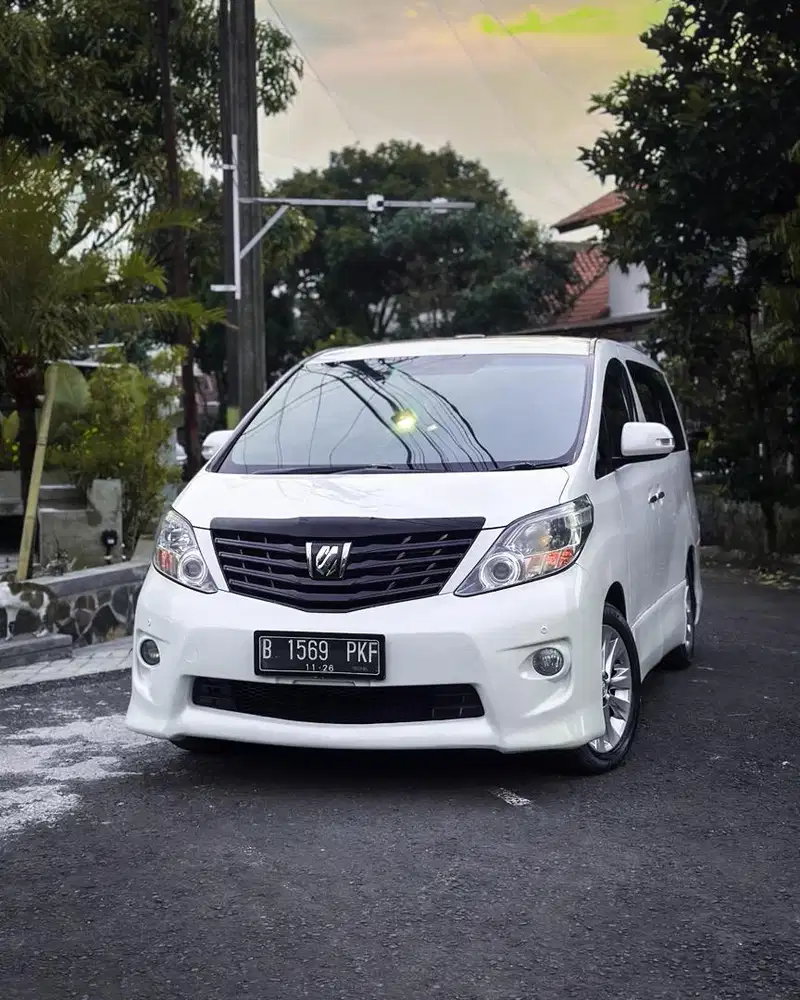 Alphard S 2.4 AT Low km 93 ribu 2010