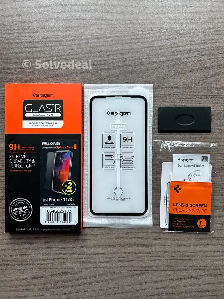 Spigen Tempered Glass iPhone 11 / XR — Full Cover Original Premium