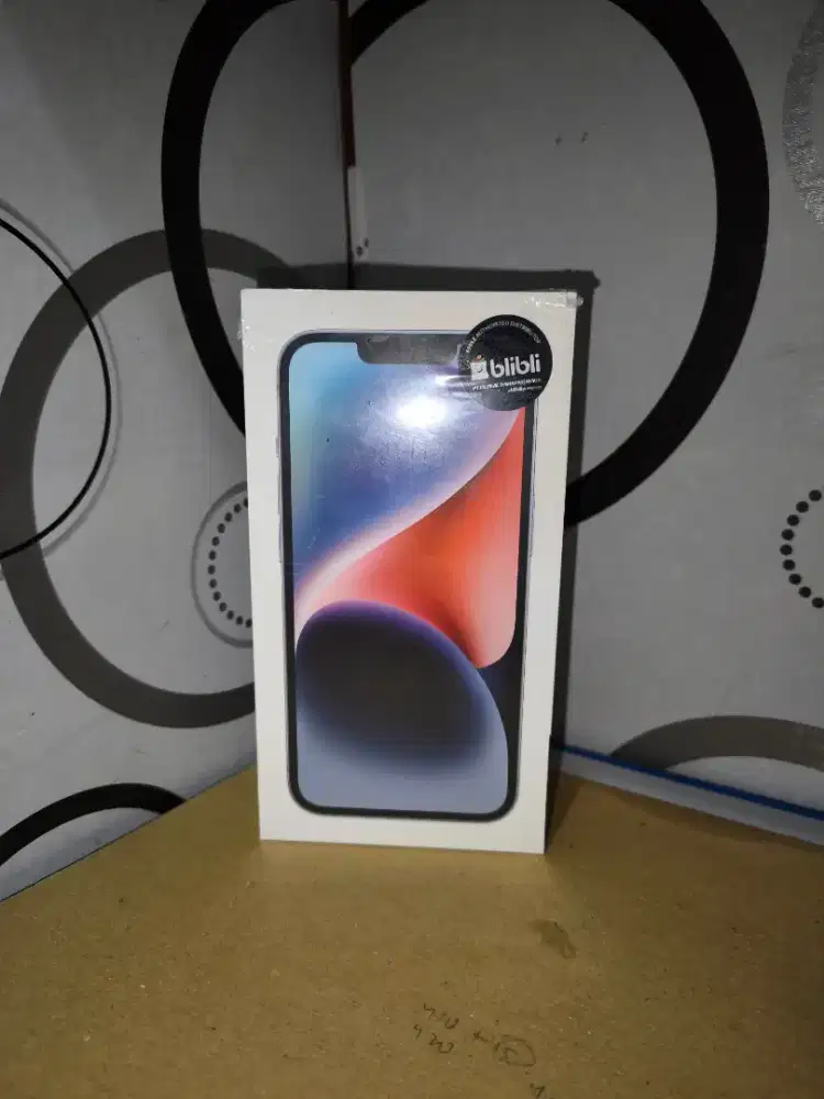 IPHONE 14 128 BLUE SEGEL BARU