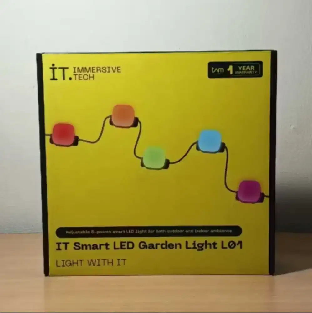 3 Set Lampu Taman LED Pintar IT L01