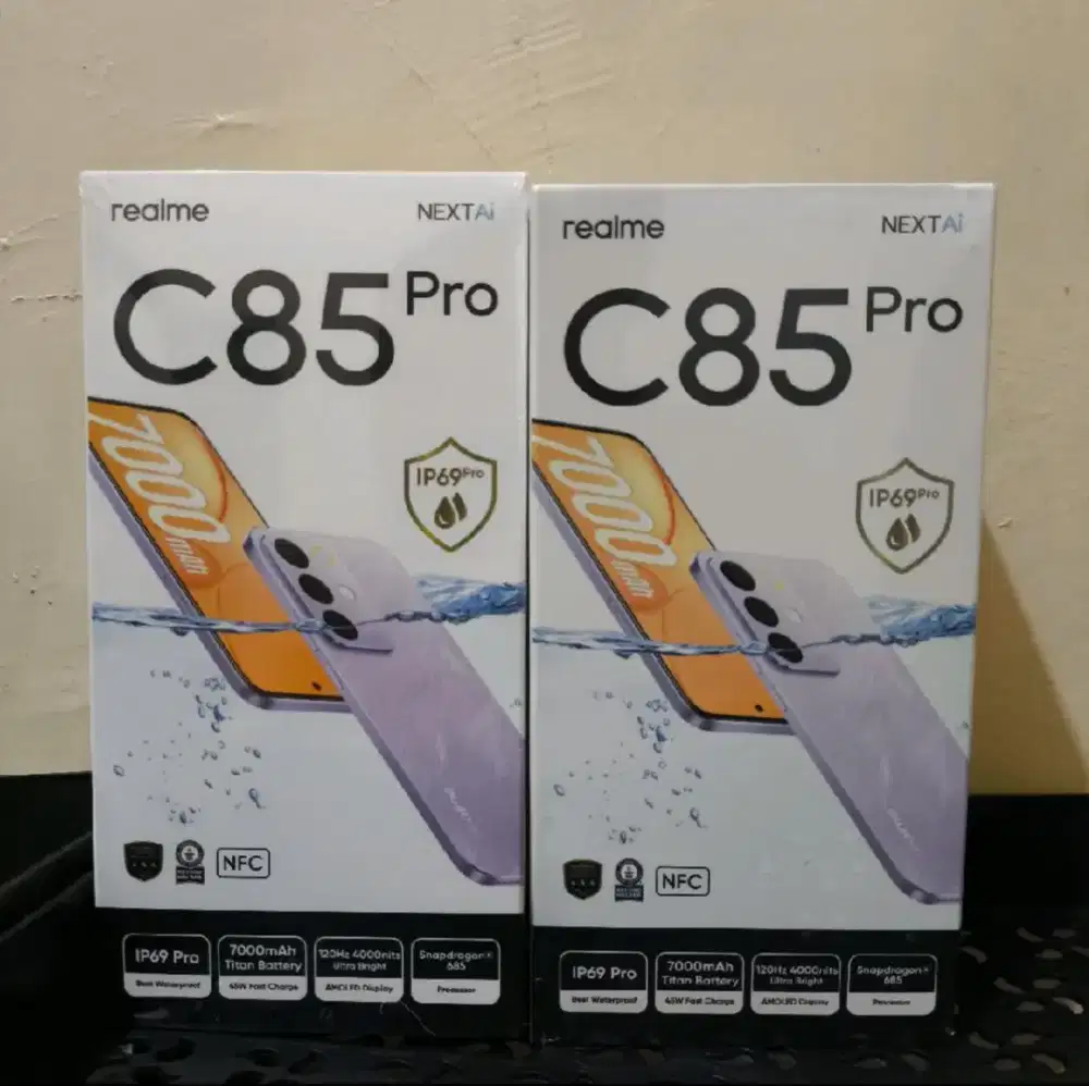 Realme C85 pro 8/256gb Baru Garansi Resmi
