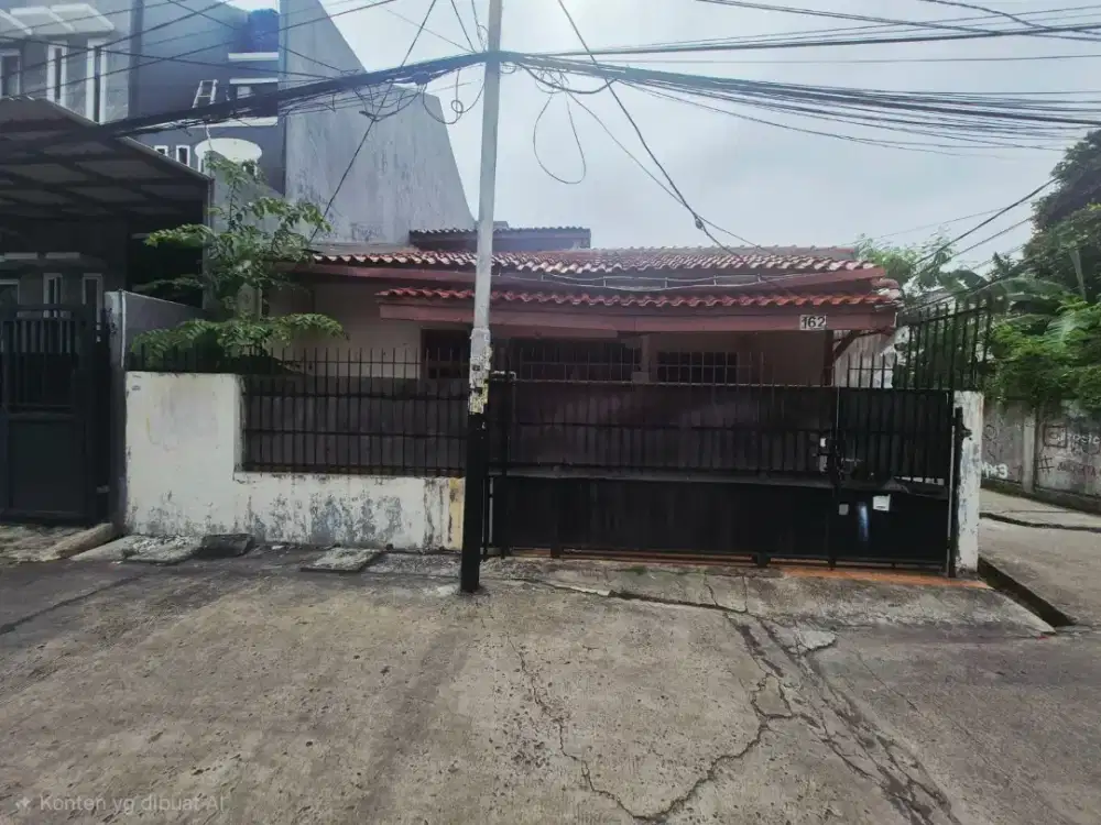 Dijual Rumah Duri Kepa 2 Lantai Hook Hadap Utara & Timur