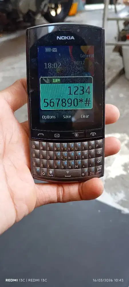 Jual Hp Nokia 303 normal fungsi minus sinyal registrasi  minat pm